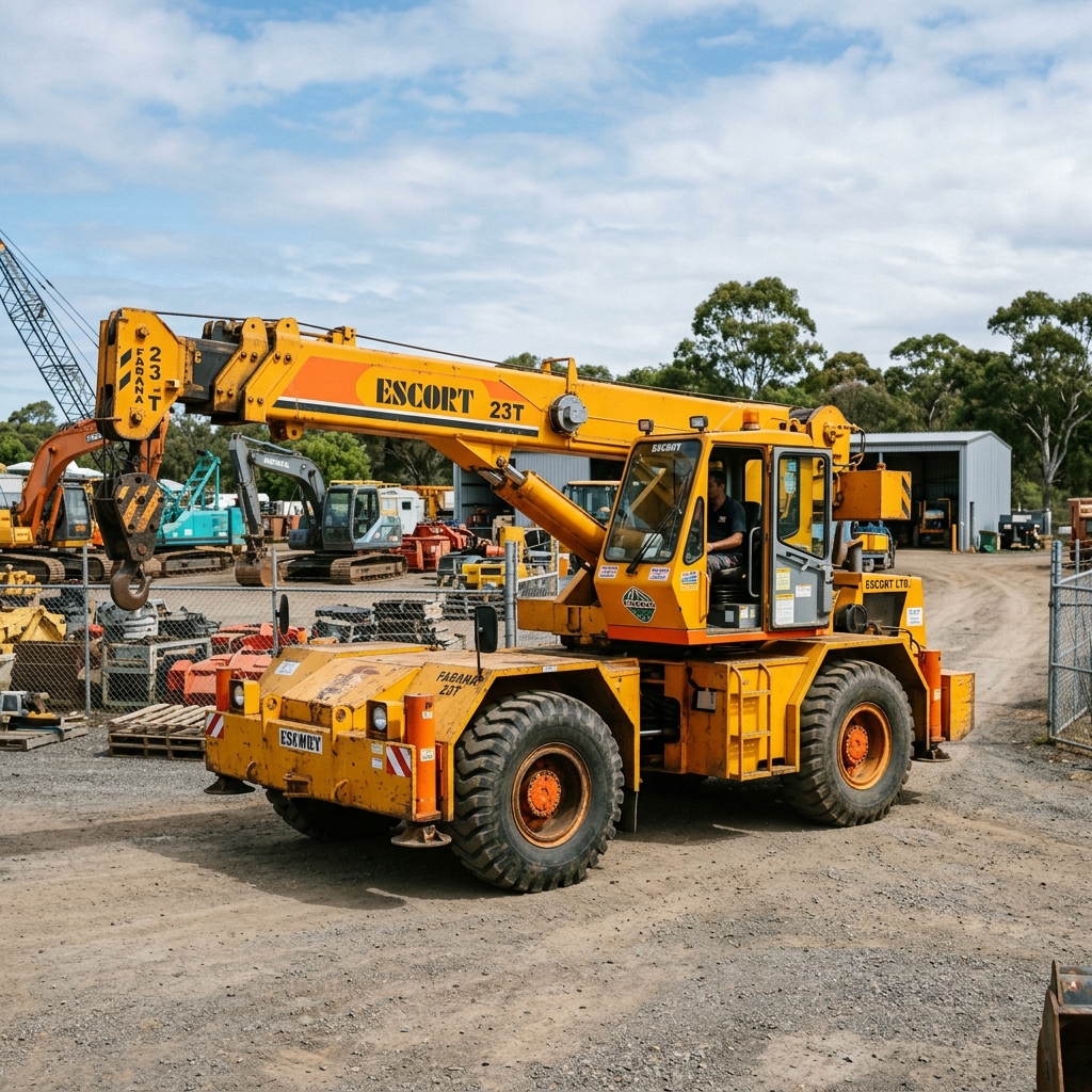 23 Ton Escort Farana pick and carry crane